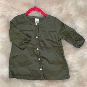 {Carter’s} Green tunic top